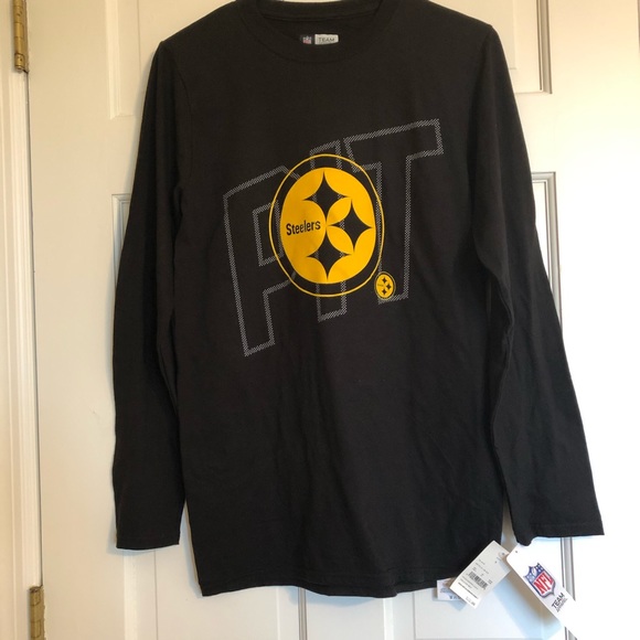 New Pittsburgh Steelers Long Sleeve Men’s S Shirt - Picture 1 of 5